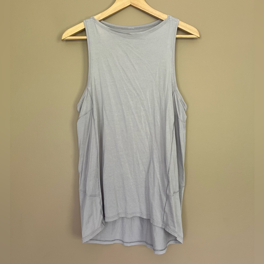 {Lululemon} Back In Action Tank in Lavender Grey - Picture 2 of 8